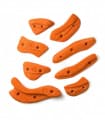 Set of 8 crimp holds Slimer XS