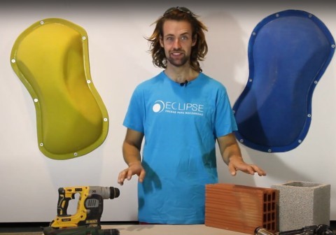 How to Install Climbing Holds on Brick Walls